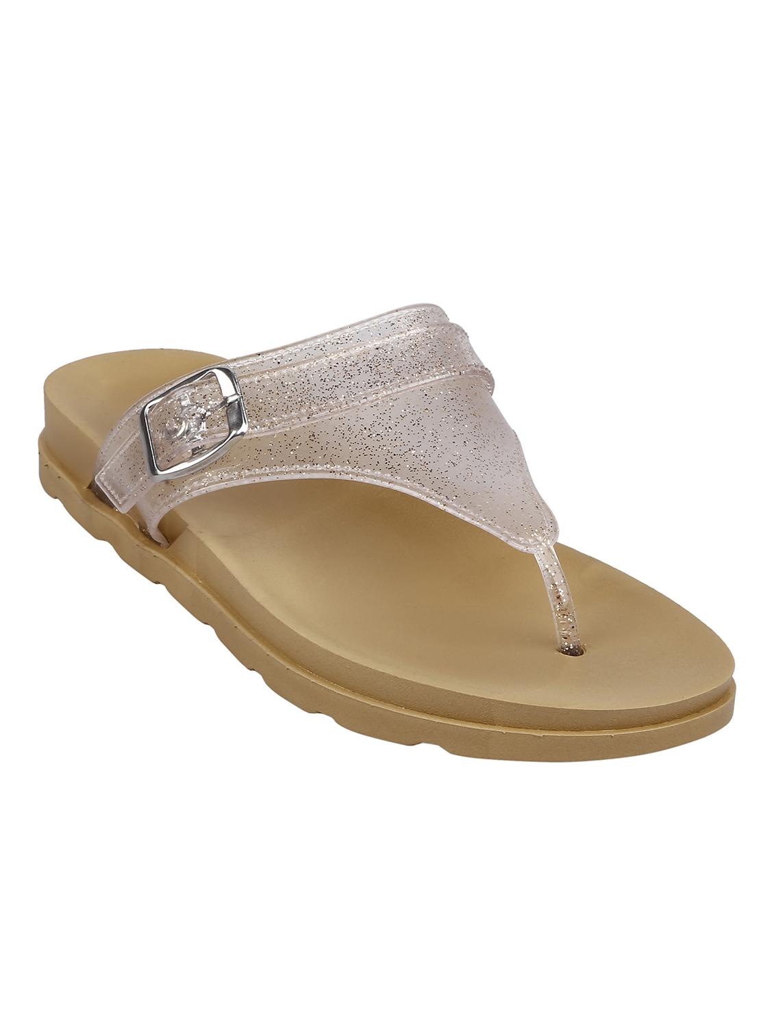 gold pvc sandal - 11741337 - Zoom Image - 1