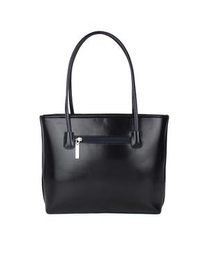 black leatherette handbag - 11741693 - Standard Image - 2