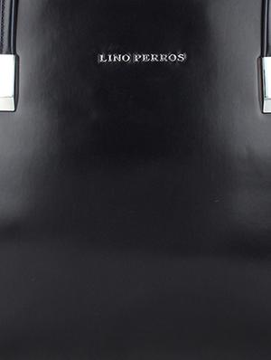 black leatherette handbag - 11741693 - Standard Image - 4