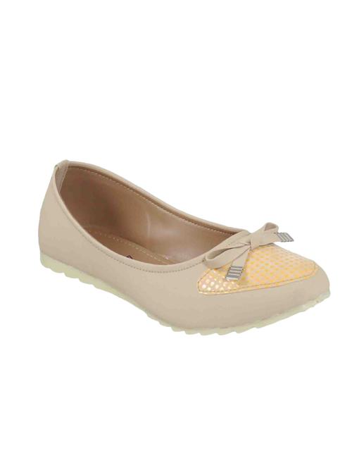 beige fabric slip on ballerina - 11748280 -  Standard Image - 0