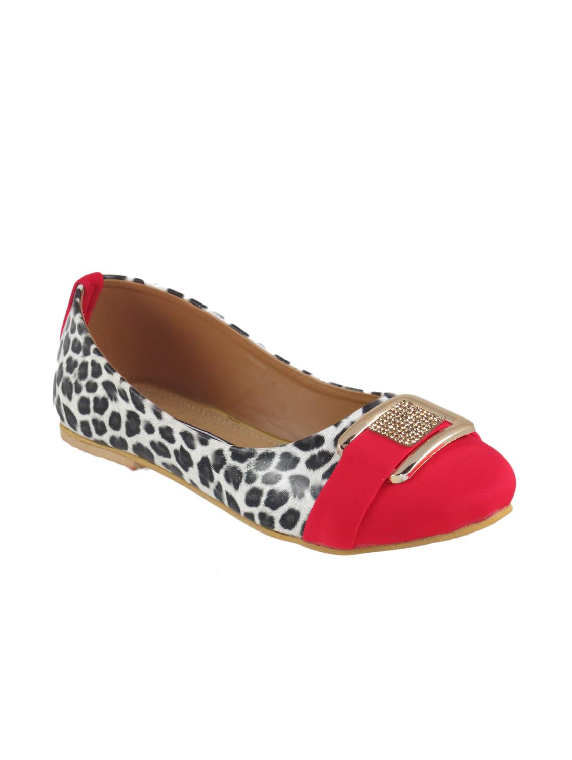 multi colored fabric slip on ballerina - 11748284 - Zoom Image - 1