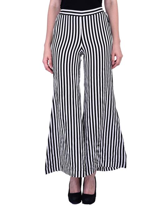 monochrome chiffon palazzo - 11759769 - Very Small Image - 1