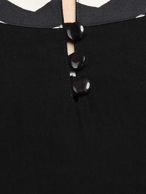 black viscose straight kurta - 11777942 - Standard Image - 4