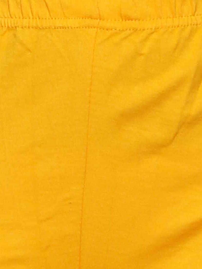gold cotton capri leggings - 11778818 - Zoom Image - 4