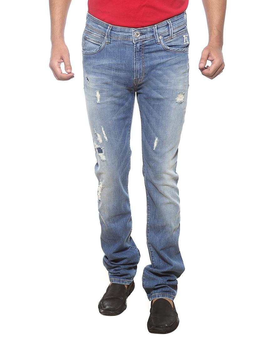 blue denim slim jeans - 11780091 - Zoom Image - 1