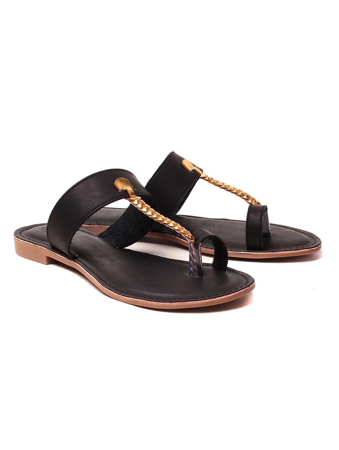 black toe separator sandal - 11788321 - Zoom Image - 3