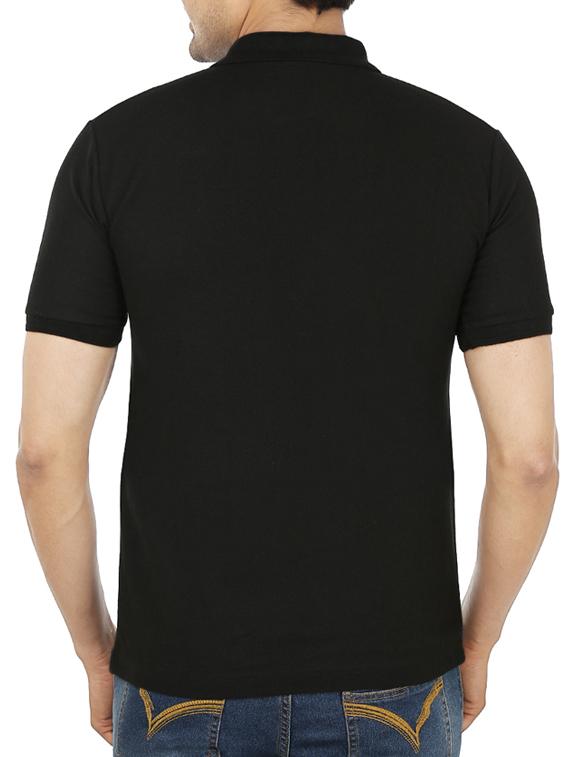 black cotton t-shirt - 11789172 - Zoom Image - 2