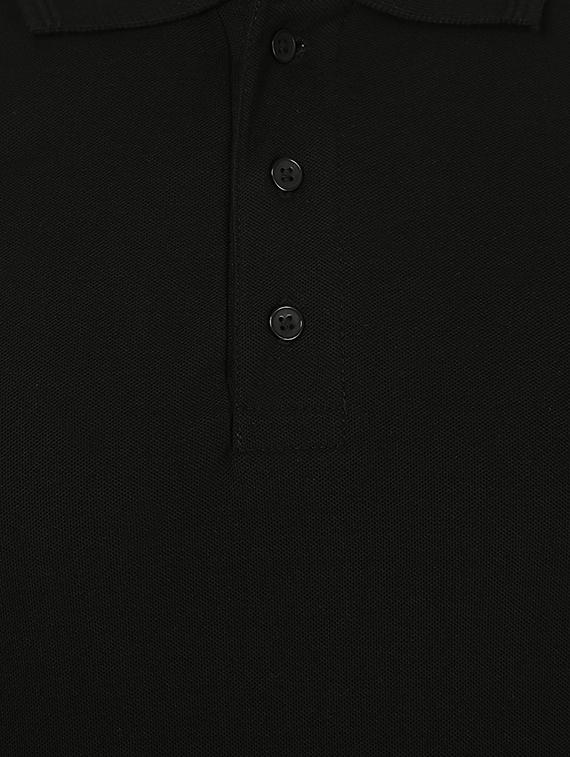 black cotton t-shirt - 11789172 - Zoom Image - 3