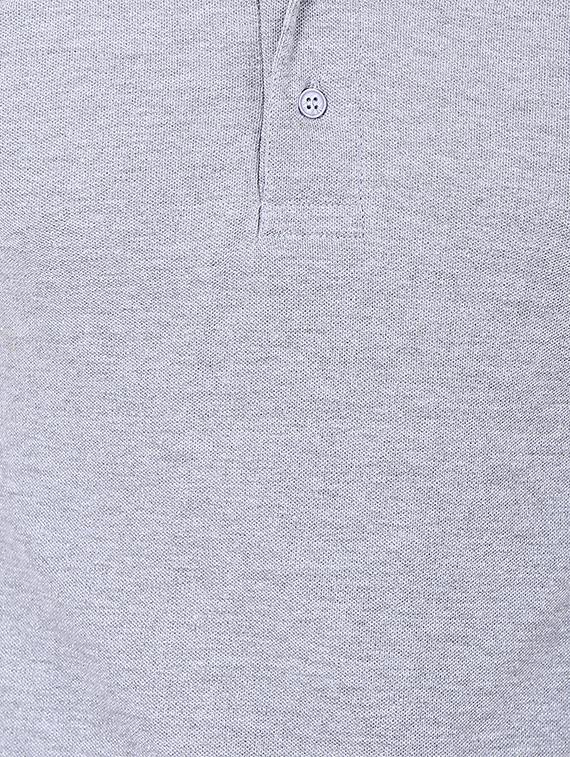 grey cotton t-shirt - 11789174 - Zoom Image - 4