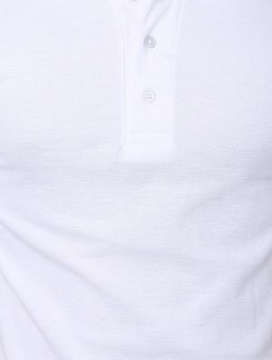 solid white cotton t-shirt - 11789179 - Standard Image - 4