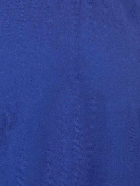 blue solid t-shirt - 11789185 - Zoom Image - 4
