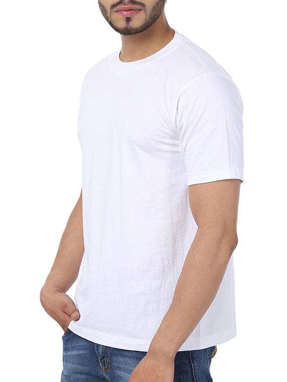 white cotton tshirt - 11789186 - Zoom Image - 2