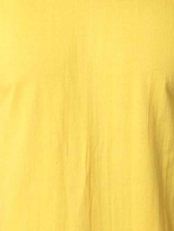 yellow cotton tshirt - 11789187 - Zoom Image - 4