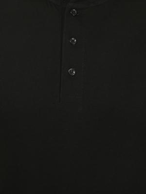 black solid t-shirt - 11789188 - Standard Image - 4