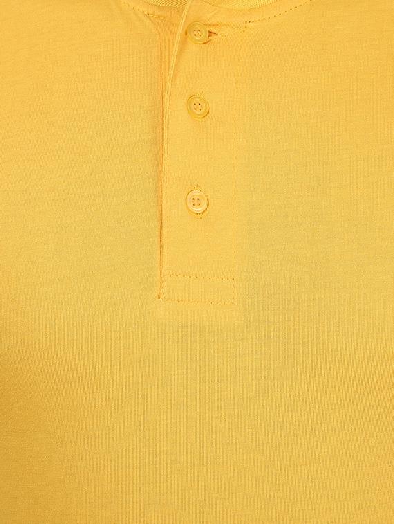 yellow cotton tshirt - 11789195 - Zoom Image - 4