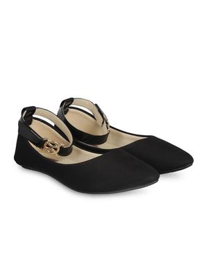 black ankle strap sandals - 11791956 - Standard Image - 4