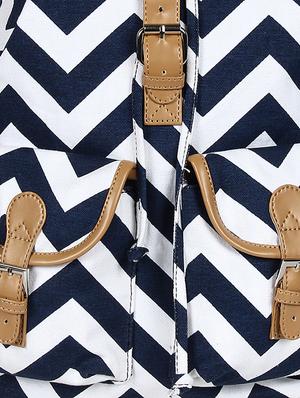 multi coloured canvas backpack - 11801524 - Standard Image - 4