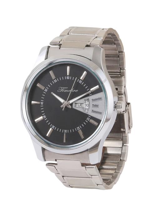 timebre men original steel date watch - 11809658 - Standard Image - 1