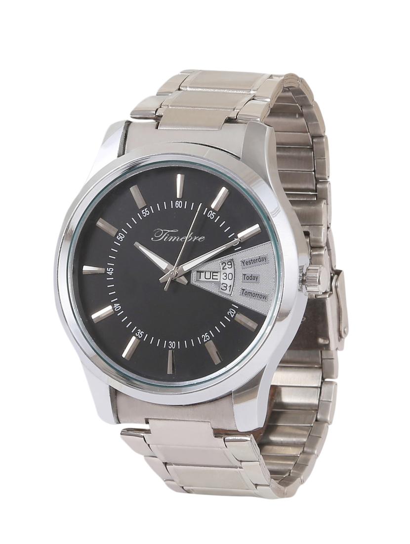 timebre men original steel date watch - 11809658 - Zoom Image - 1