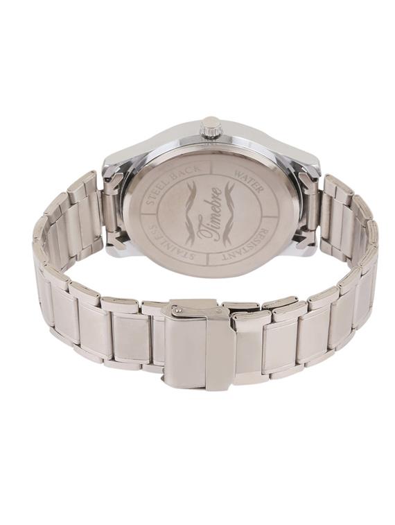 timebre men original steel date watch - 11809658 - Zoom Image - 3