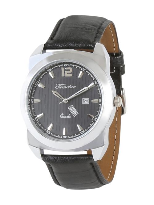timebre men time&date black casual watch - 11809660 - Standard Image - 1