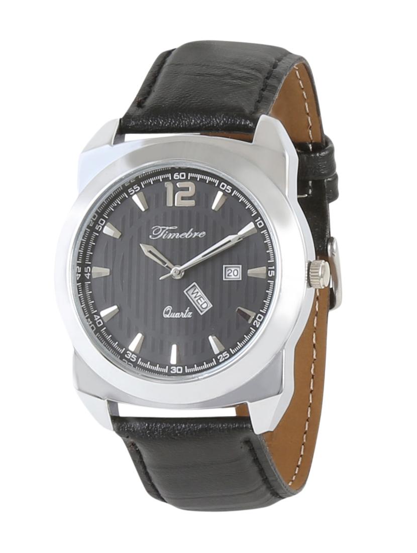 timebre men time&date black casual watch - 11809660 - Zoom Image - 1
