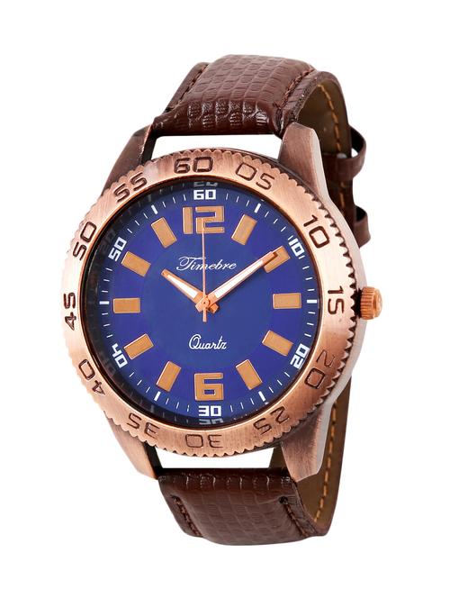 timebre turquoise blue copper men's analog casual watch - 11809706 - Standard Image - 1