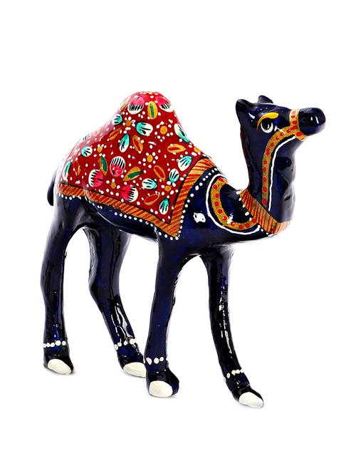 multicolored hand painted metal royal camel - 1181011 - Very Small Image - 1