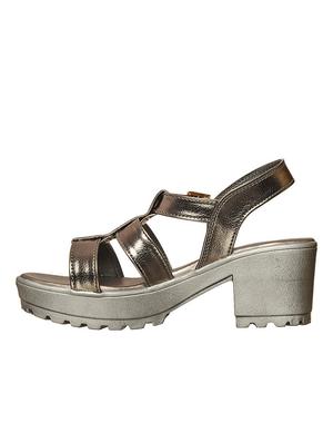 metallic buckle up sandal - 11816579 - Standard Image - 3