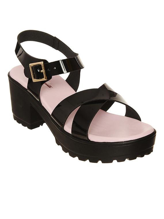 black buckle up sandal - 11816580 - Zoom Image - 1