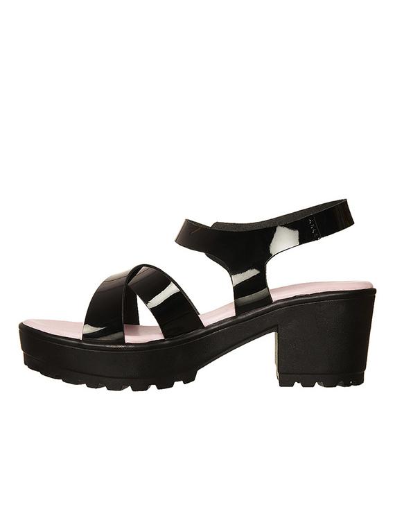 black buckle up sandal - 11816580 - Zoom Image - 4