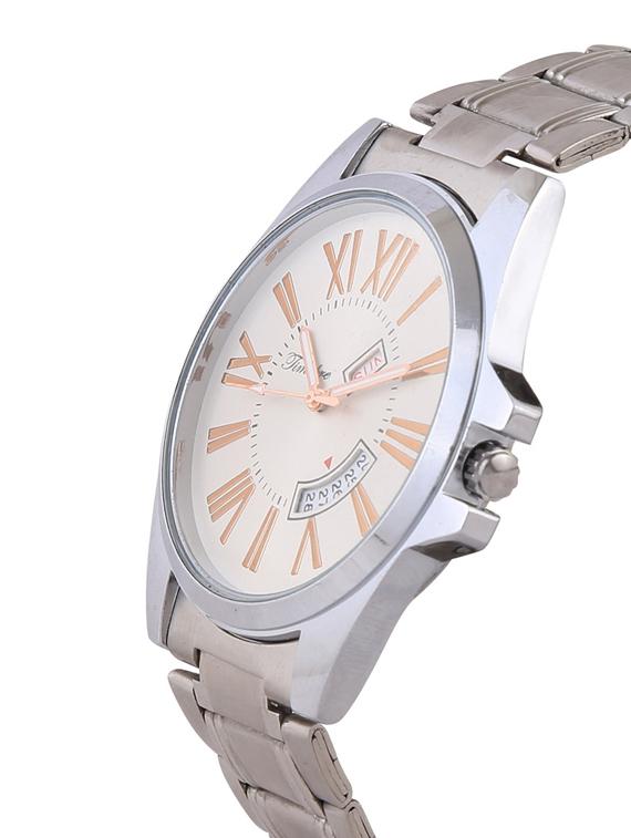 timebre royal ivory time & date analog watch - 11817331 - Zoom Image - 2
