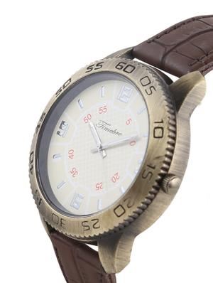 timebre mens white casual analog watch - 11817348 - Standard Image - 2