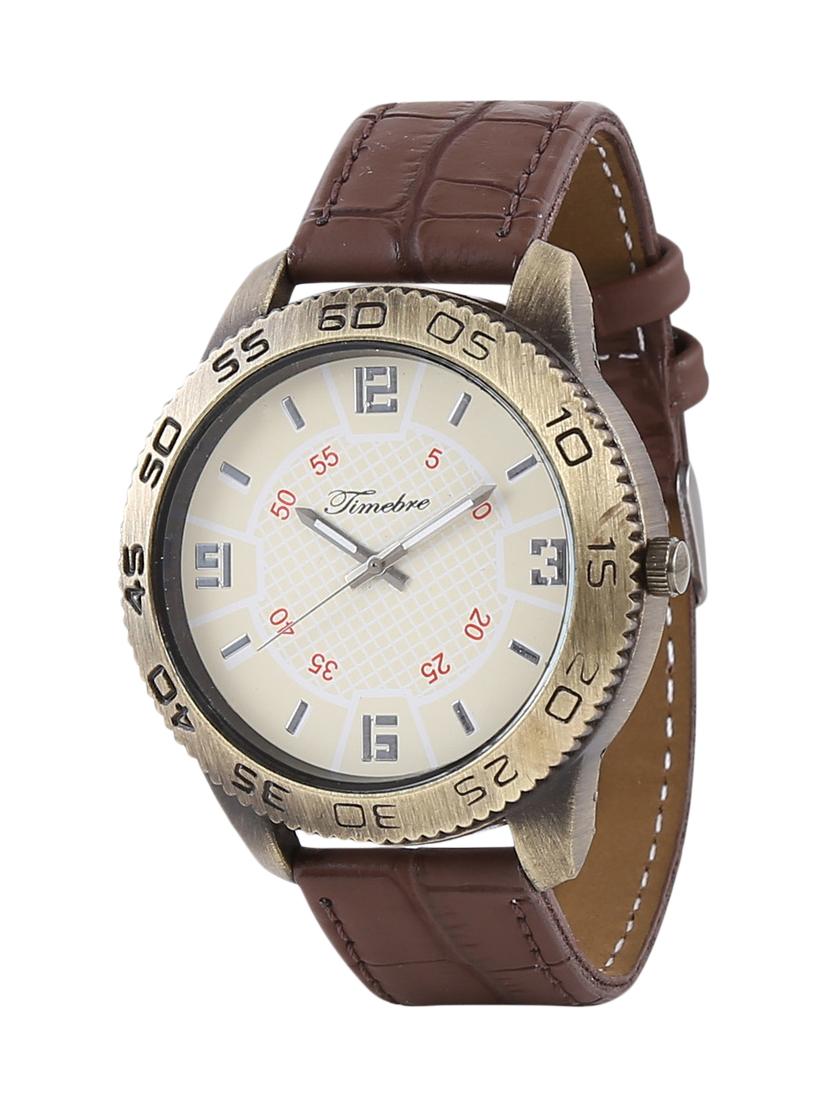 timebre mens white casual analog watch - 11817348 - Zoom Image - 1
