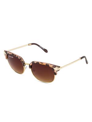 beige half frame sunglasses - 1182401 - Standard Image - 2