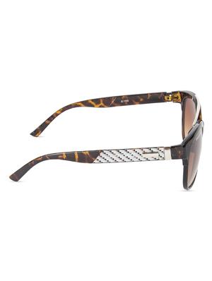 brown regular full frame regular sunglasses - 1182425 - Standard Image - 3