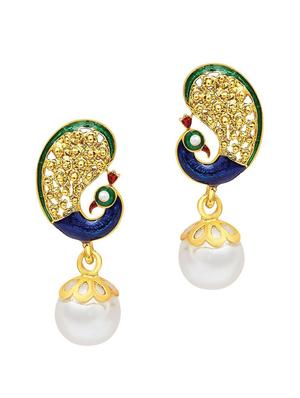 multi colored gold plated long necklace - 11826472 - Standard Image - 2