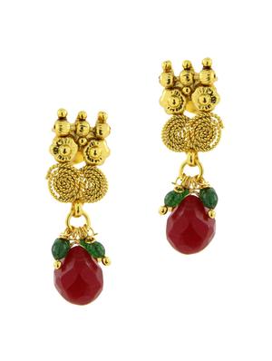 gold gold plated bridal necklace - 11826474 - Standard Image - 2