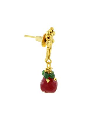 gold gold plated bridal necklace - 11826474 - Standard Image - 3