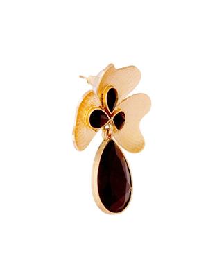 black copper drop earrings - 11826912 - Standard Image - 2