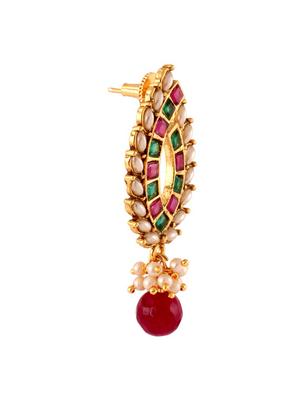 multi colored copper drop earrings - 11826963 - Standard Image - 2