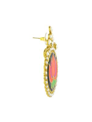 multi colored copper studs earrings - 11827011 - Standard Image - 2