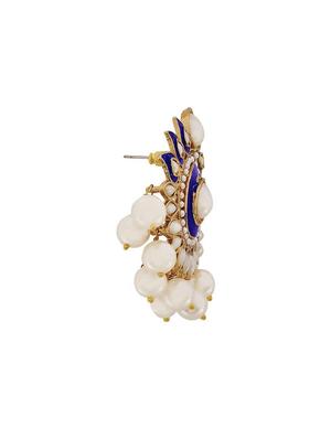 blue copper drop earrings - 11827022 - Standard Image - 2