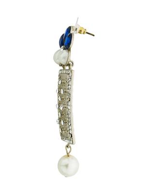 blue copper drop earring - 11827126 - Standard Image - 2