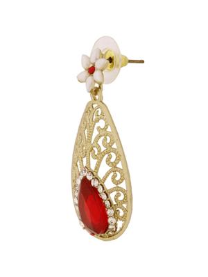 red copper drop earrings - 11827152 - Standard Image - 2