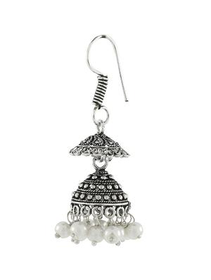 silver brass other earring - 11827469 - Standard Image - 2