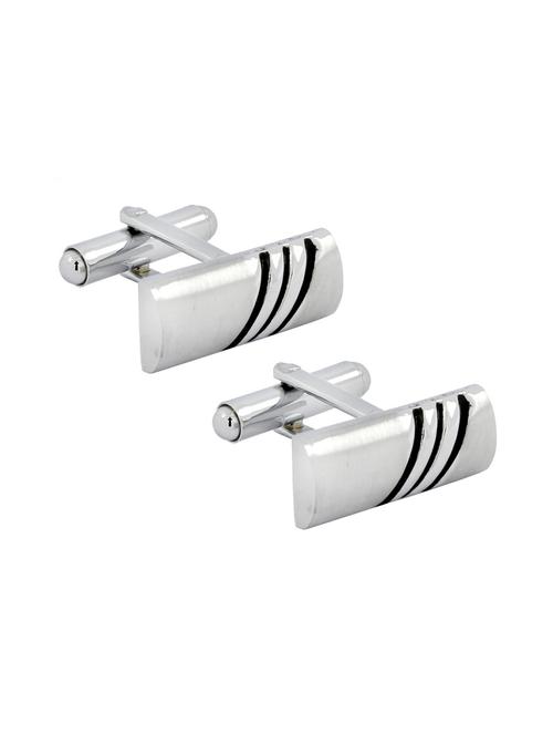 silver metal cufflink - 11827701 - Very Small Image - 1