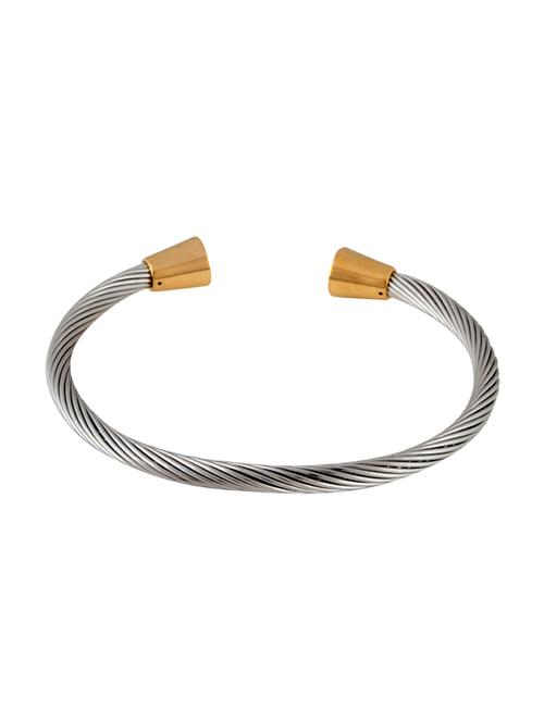 silver metal bracelet - 11827852 - Standard Image - 1