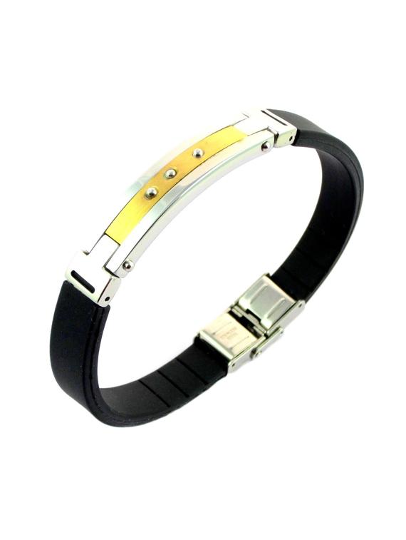 black metal bracelet - 11827985 - Zoom Image - 1