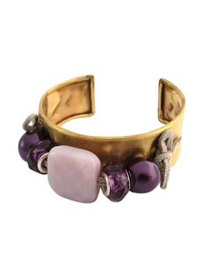 multi colored brass bracelet - 11831103 - Standard Image - 2